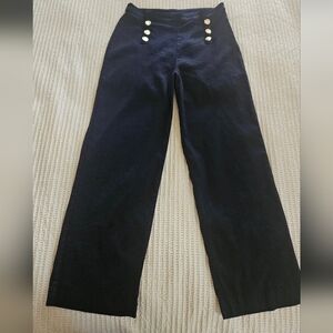 2 For $40 Halston Heritage Black Top with White Brand Labels